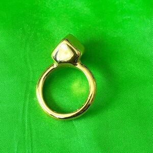 Vidda Gold Statement Geometric Ring, NWOT, Size 9